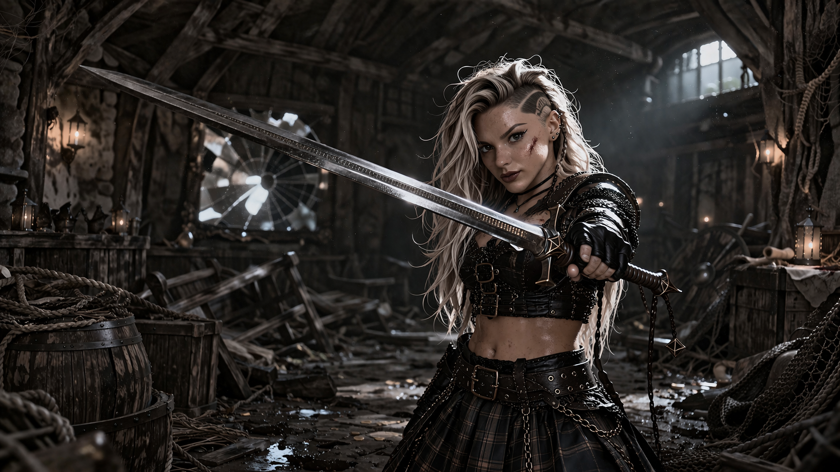 Lesbian Warriors of the Dying Earth
