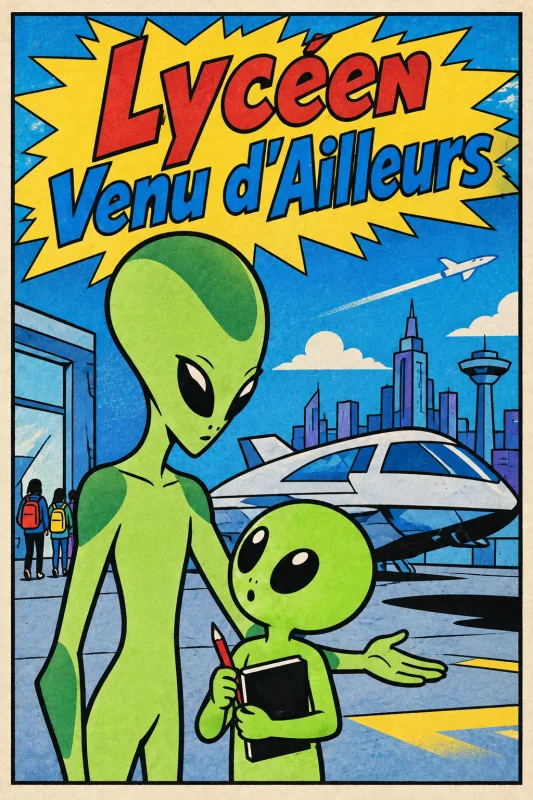 Lycéen Venu d'Ailleurs